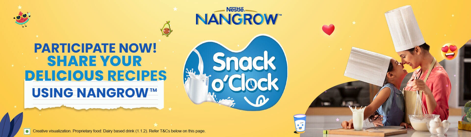 Snack O Clock Desktop Banner